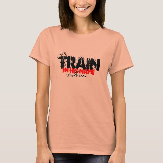 Camiseta El tren en su nombre (Anverso)