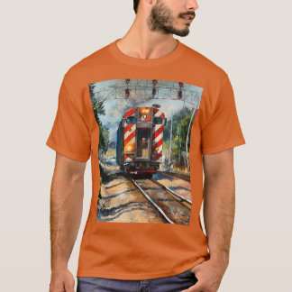 Camiseta El tren Metra