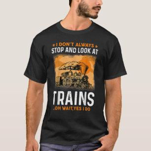 Camiseta El Tren No Siempre Paro Y Miro Los Trenes Oh Wai