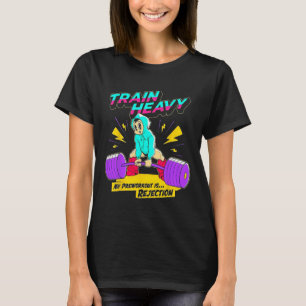 Camiseta El tren pesado Mi pre-entrenamiento es el gimnasio