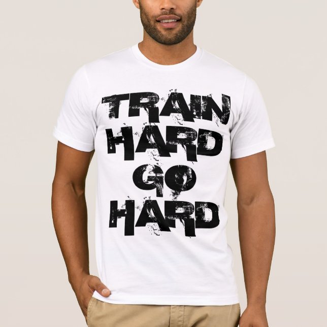 Camiseta El tren va difícilmente T duro (Anverso)