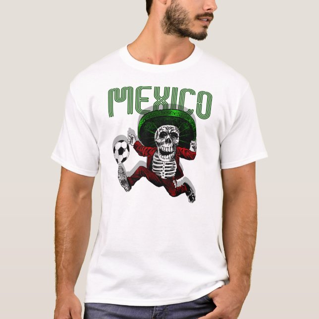 Camiseta EL tri Futbol del fútbol de México más allá de los (Anverso)