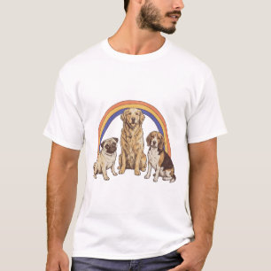 Camiseta ¡El trío definitivo de alegría! 🐾