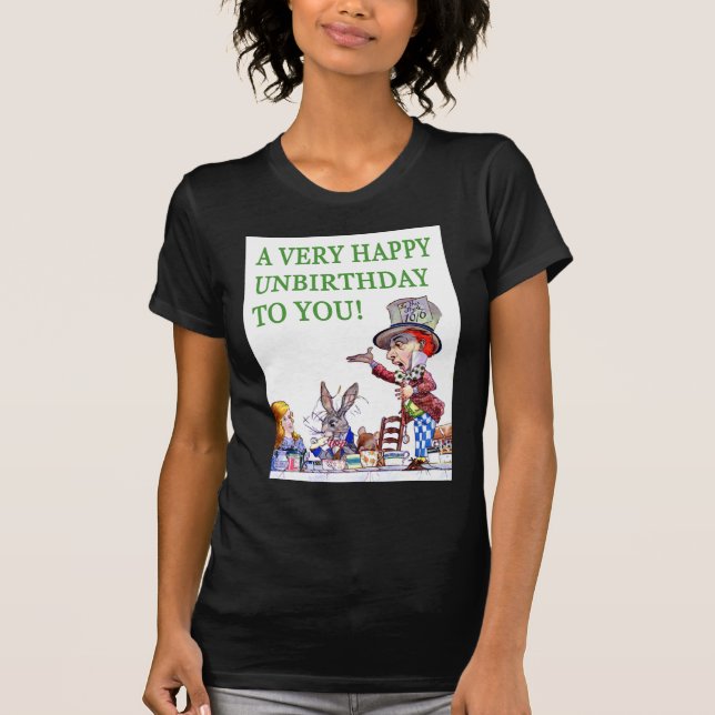 Camiseta ¡El Triste Odio Dice, Un Cumpleaños Muy Feliz Para (Anverso)