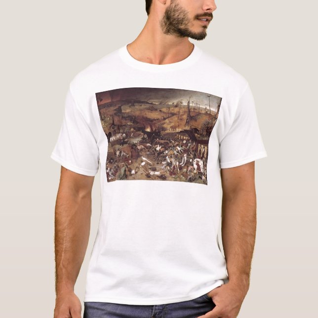 Camiseta El triunfo de la muerte de Peter Bruegel (Anverso)