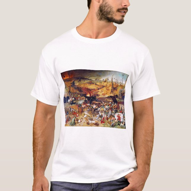 Camiseta El triunfo de la muerte, Pieter Bruegel (Anverso)
