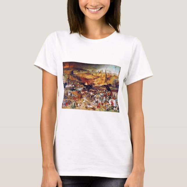 Camiseta El triunfo de la muerte, Pieter Bruegel (Anverso)