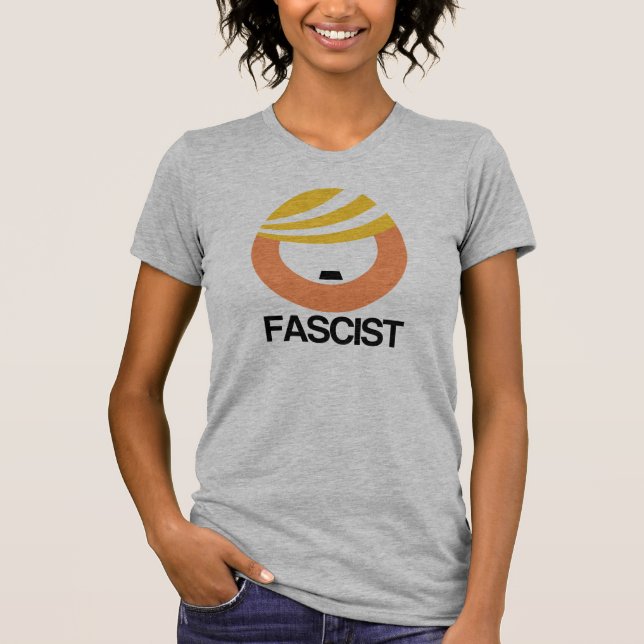 Camiseta El triunfo es un fascista -- Ninguna prohibición (Anverso)