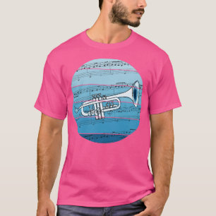 Camiseta El trompetista de música de trompeta de jazz Brass
