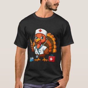 Camiseta El truco del día de gracias deja Chicas a enfermer