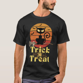 Camiseta El truco o la aventura del gato brujo