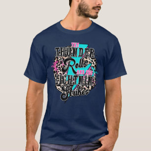 Camiseta El trueno retumba y el relámpago golpea a Leopard
