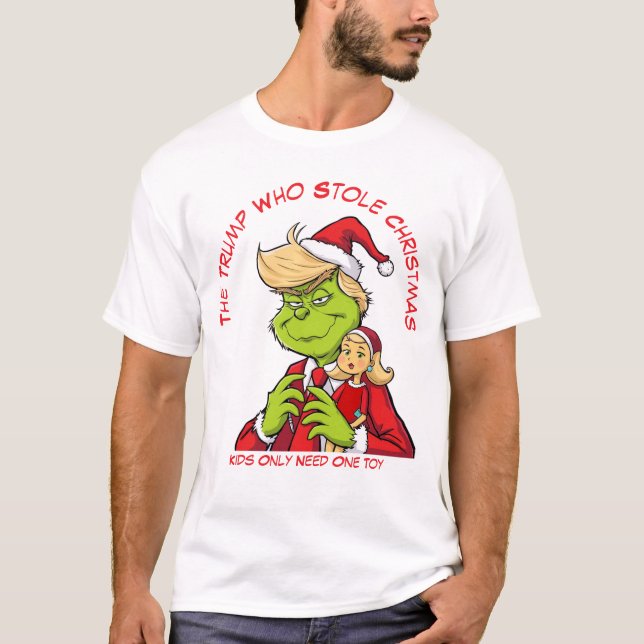 Camiseta El Trump que robó Navidades (Anverso)