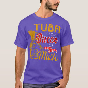 Camiseta El Tuba Player Tee Tuba Es El Baco De La Música