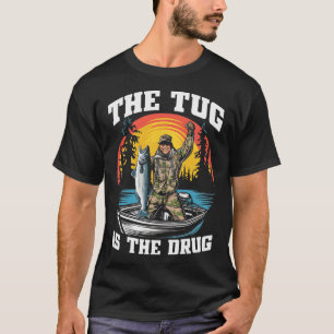 Camiseta El Tug Es Mi Tee De Pesca Graciosa Para Los Anglóm