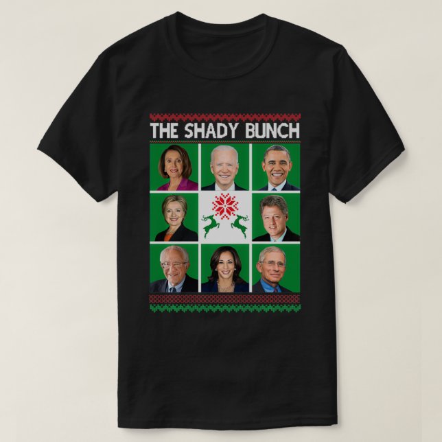 Camiseta El turbio baluarte Pelosi Biden Obama Kamala Ugly  (Diseño del anverso)