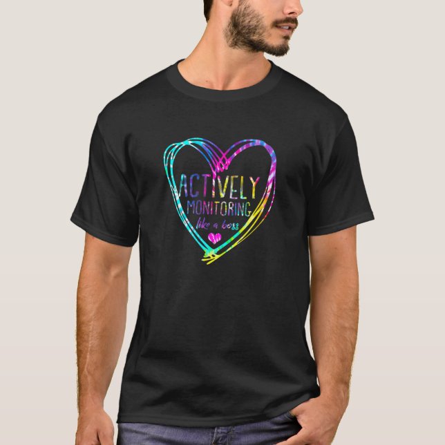 Camiseta El Tye De Los Tiempos Monitoreando Activamente Com (Anverso)