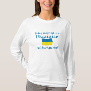 Camiseta El ucraniano construye el carácter