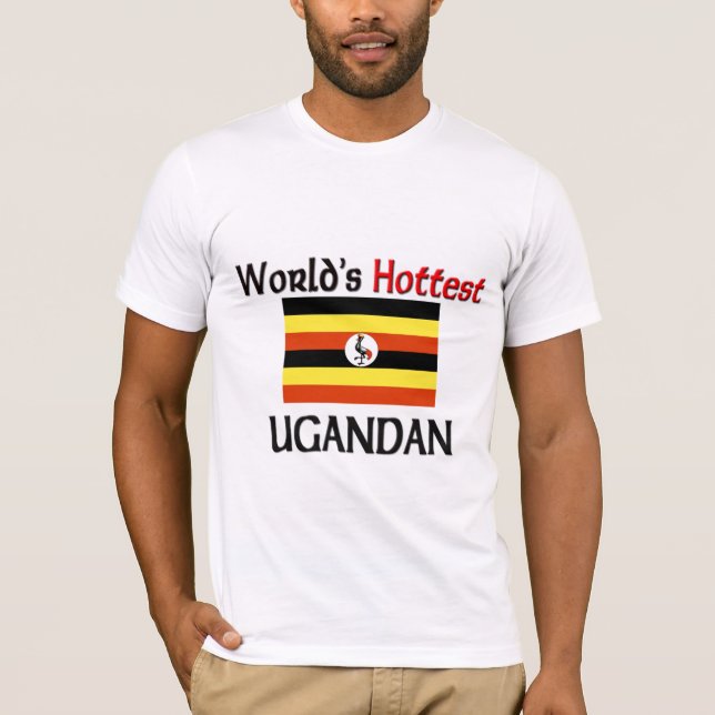 Camiseta El Ugandan más caliente del mundo (Anverso)