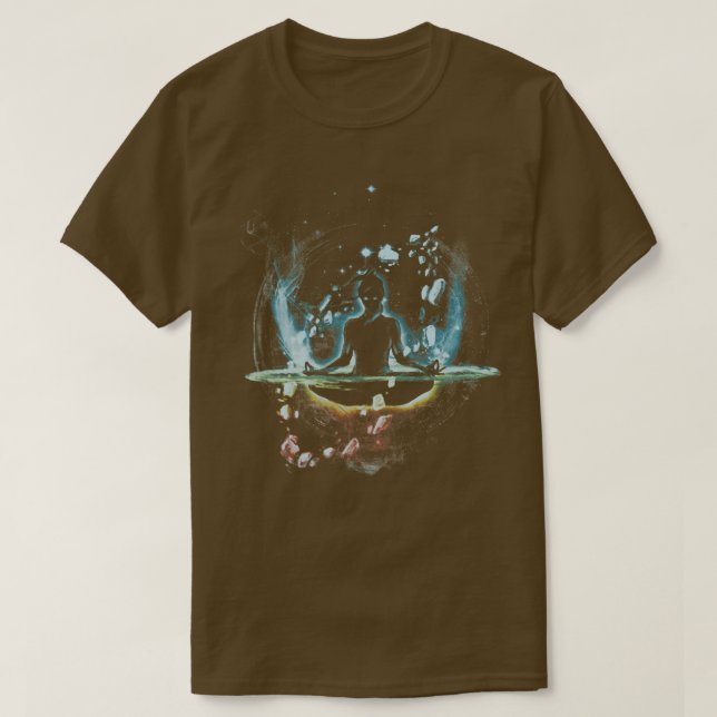 Camiseta el último amortiguador de espacio (Diseño del anverso)