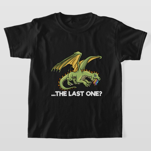Camiseta El Último De Los Divertidos Que Comen El Último Un (Distribución)