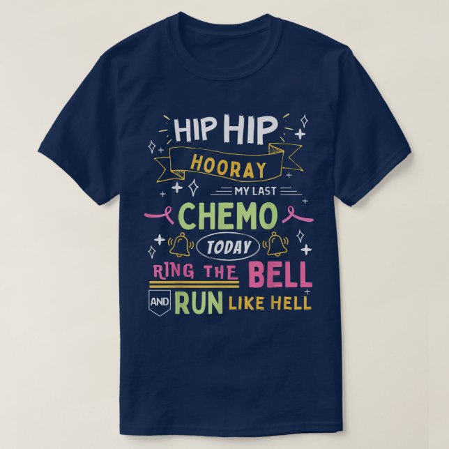 Camiseta El último día de Chemo Today suena el Warri sobre  (Diseño del anverso)