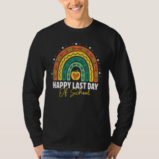 Camiseta El último día de clase del profesor Rainbow Le