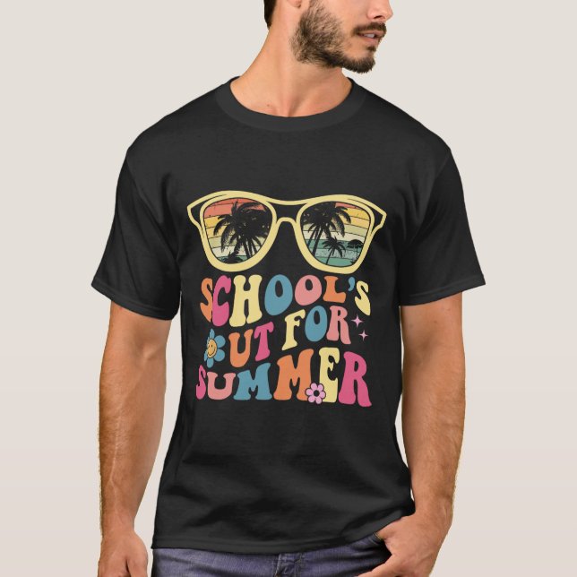 Camiseta El último día de clases de profesores retro #39; s (Anverso)