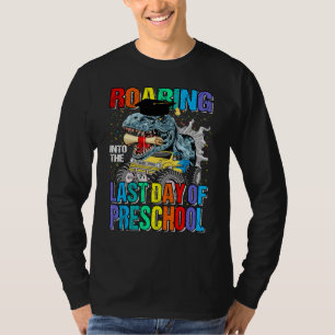 Camiseta El Último Día De Dinosaurio Preescolar