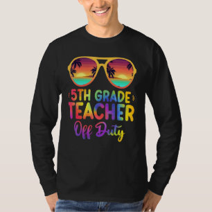 Camiseta El Último Día De La Escuela El Verano De 5º Grado 
