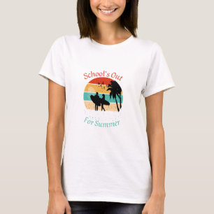 Camiseta El Último Día De La Escuela, Las Escuelas Salieron