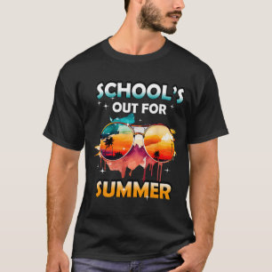 Camiseta El Último Día De La Escuela Para Los Chicas Maestr