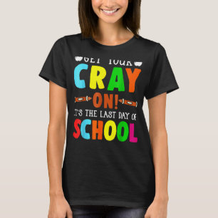 Camiseta El Último Día De La Escuela Profesora Niños De La