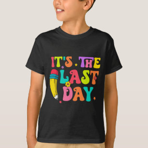 Camiseta El Último Día De La Escuela Saluda A Los Niños Mae