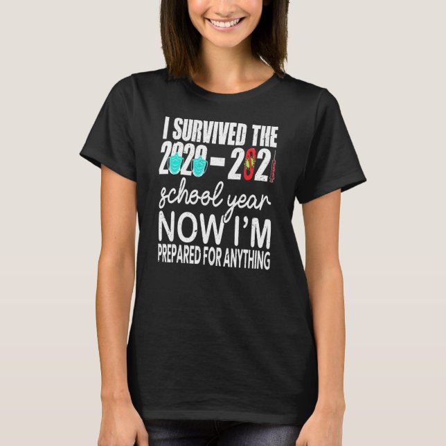 Camiseta El Último Día De La Escuela Superviviente Del Té (Anverso)