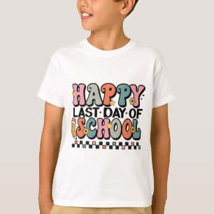 Camiseta El Último Día De La Graduación De Los Niños Maestr