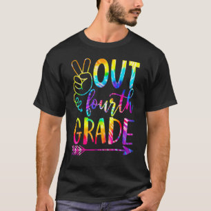Camiseta El Último Día De La Paz Escolar En El Cuarto Grado