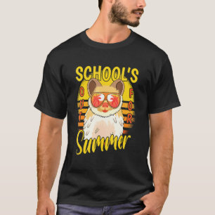 Camiseta El Último Día De Las Escuelas En Verano Para Las V