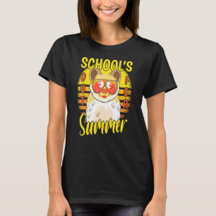 Camiseta El Último Día De Las Escuelas En Verano Para Las V