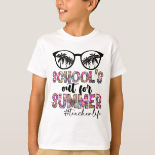 Camiseta El Último Día De Las Escuelas Escolares Salieron A