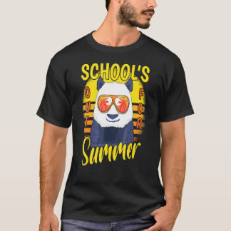 Camiseta El Último Día De Las Escuelas Fuera Para Las Vacac