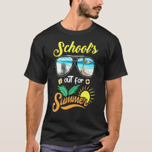 Camiseta El Último Día De Las Escuelas Para El Maestro De V