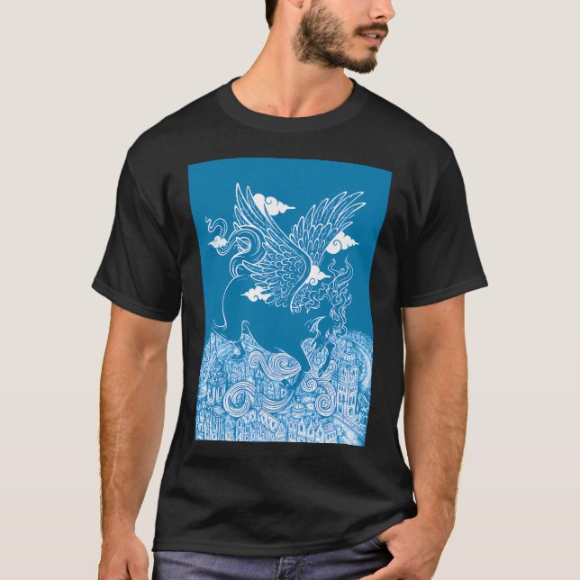 Camiseta El último día de Pegasus (Anverso)