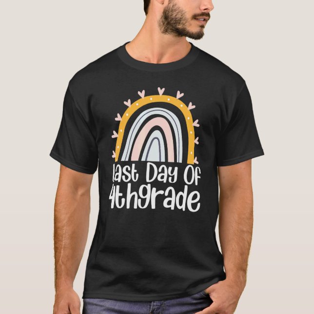 Camiseta El Último Día Del Leopardo Arcoiris De Tercer Grad (Anverso)