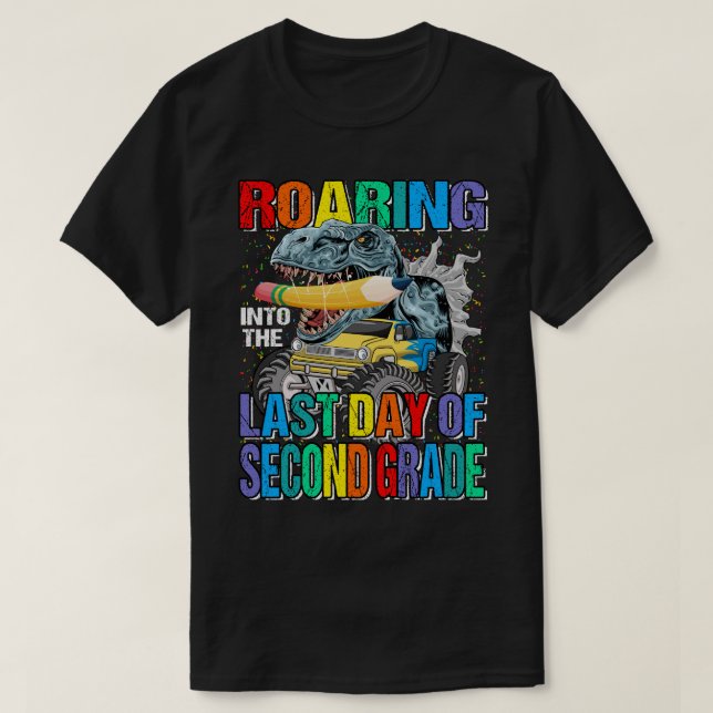 Camiseta El Último Día Del Monstruo De Segundo Grado (Diseño del anverso)