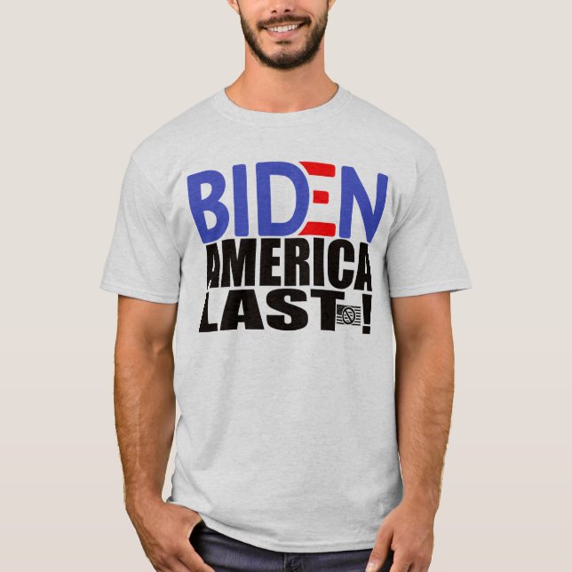 CAMISETA EL ÚLTIMO ENGRANAJE DE AMÉRICA BIDEN (Anverso)