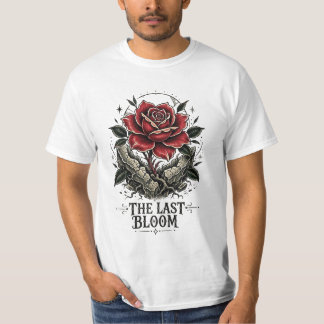 Camiseta El último florecer Arte de tatuaje tradicional