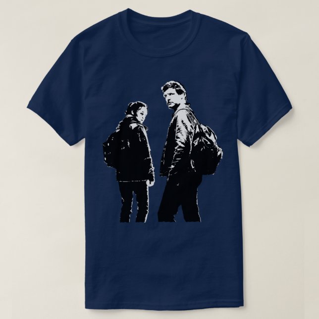 CAMISETA EL ÚLTIMO HBO SERIE TSHIRT DE EE. (Diseño del anverso)