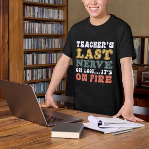 Camiseta El último nervio del profesor Oh mira que se incen