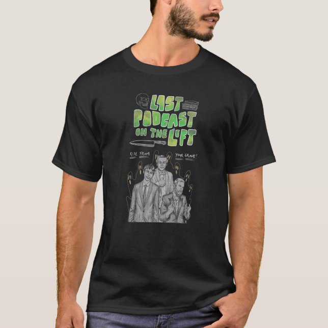 Camiseta El Último Podcast Serie De Artistas De La Izquierd (Anverso)